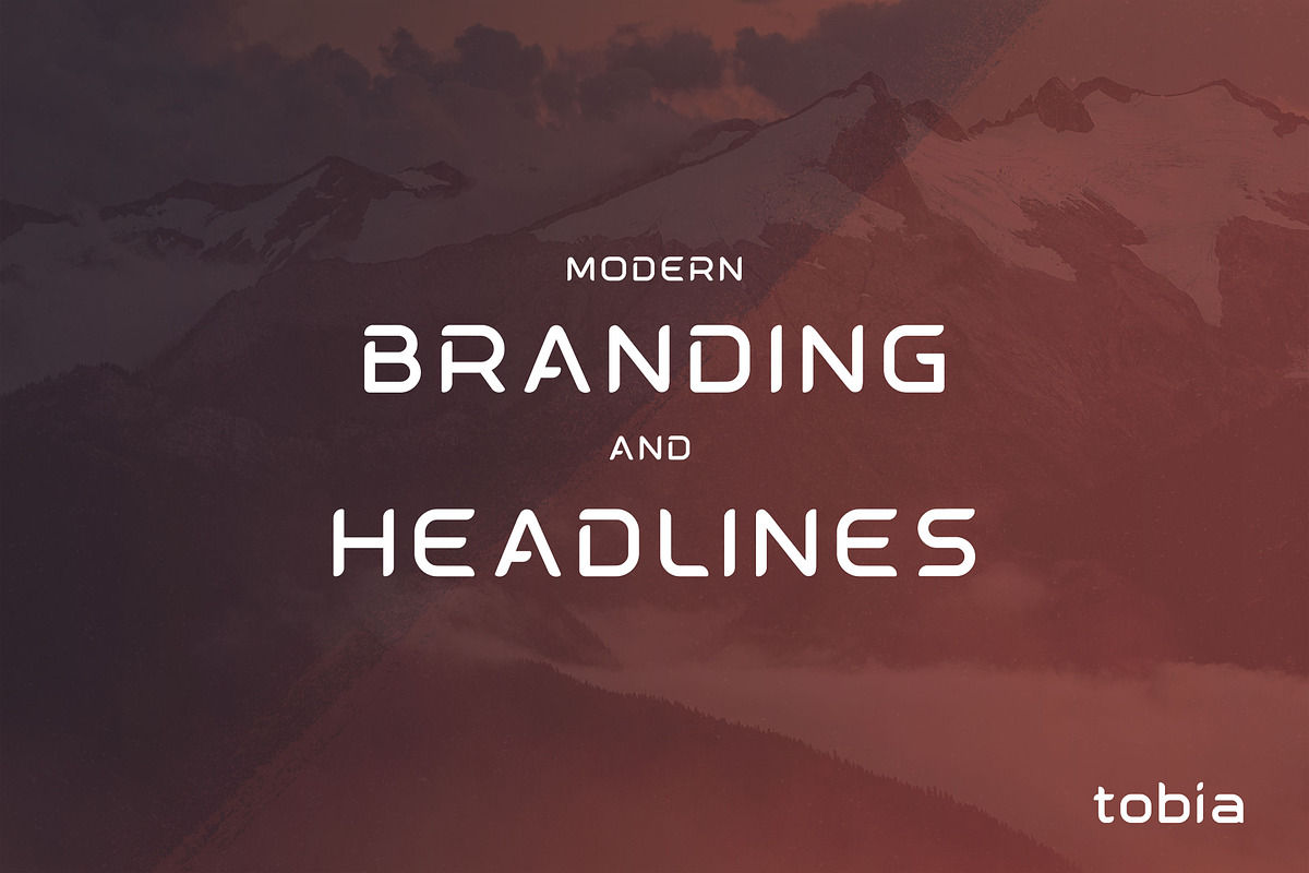 Tobia | Modern Sans-Serif Typeface preview 6