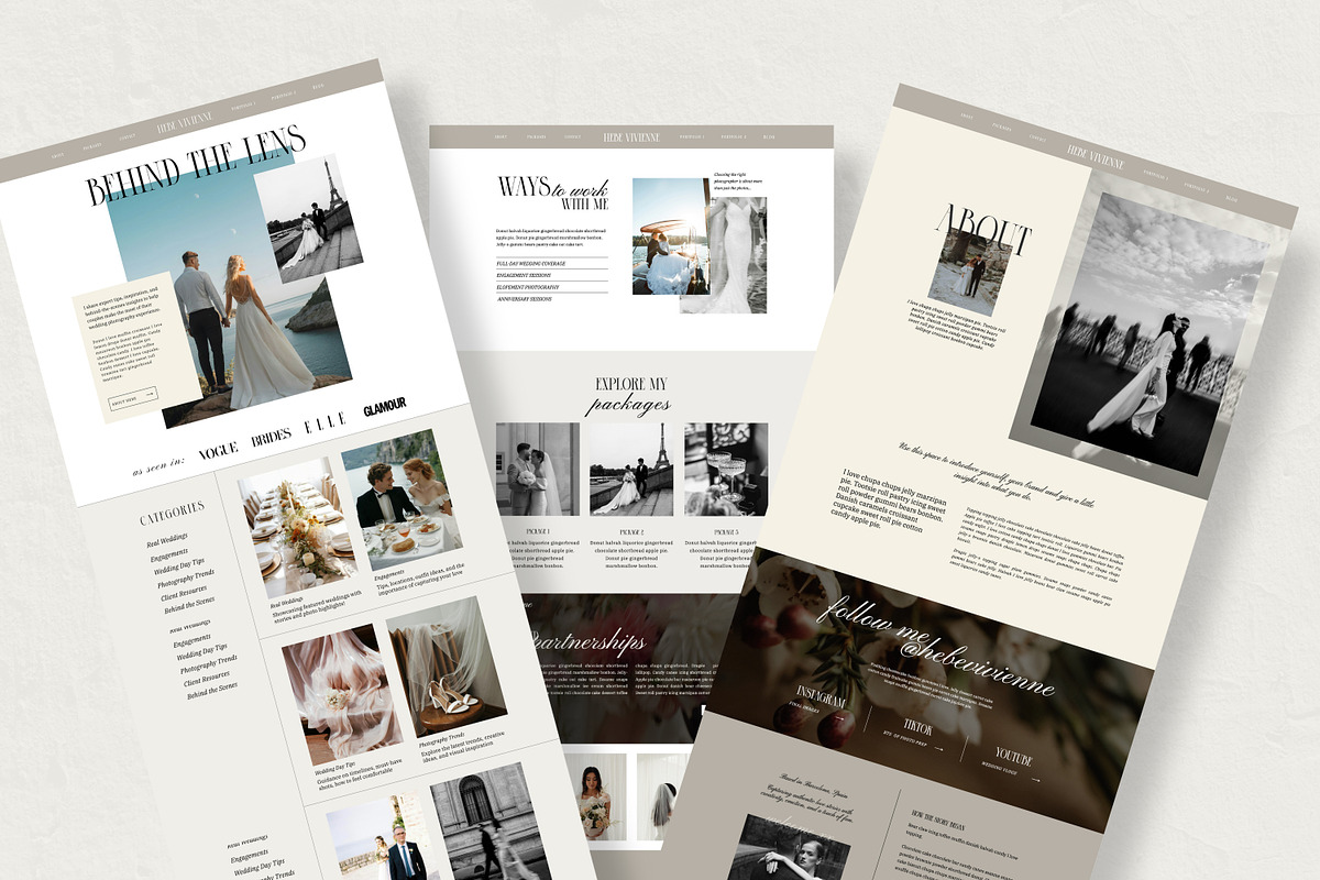 Photography Showit Website Template, a Websites & App Template by Field Digital (Photo 10 of 10)