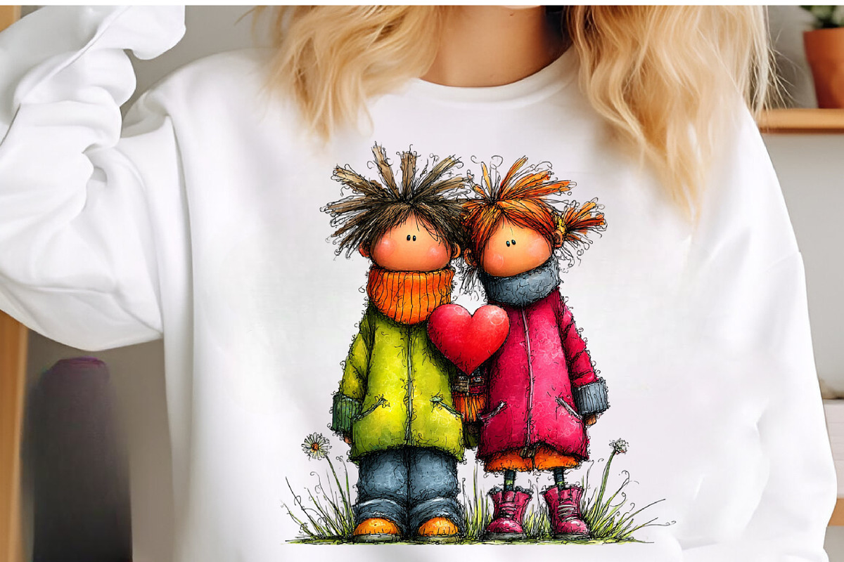 Quirky First Love Clipart, an Illustration by SinaCreation (Photo 4 of 10)
