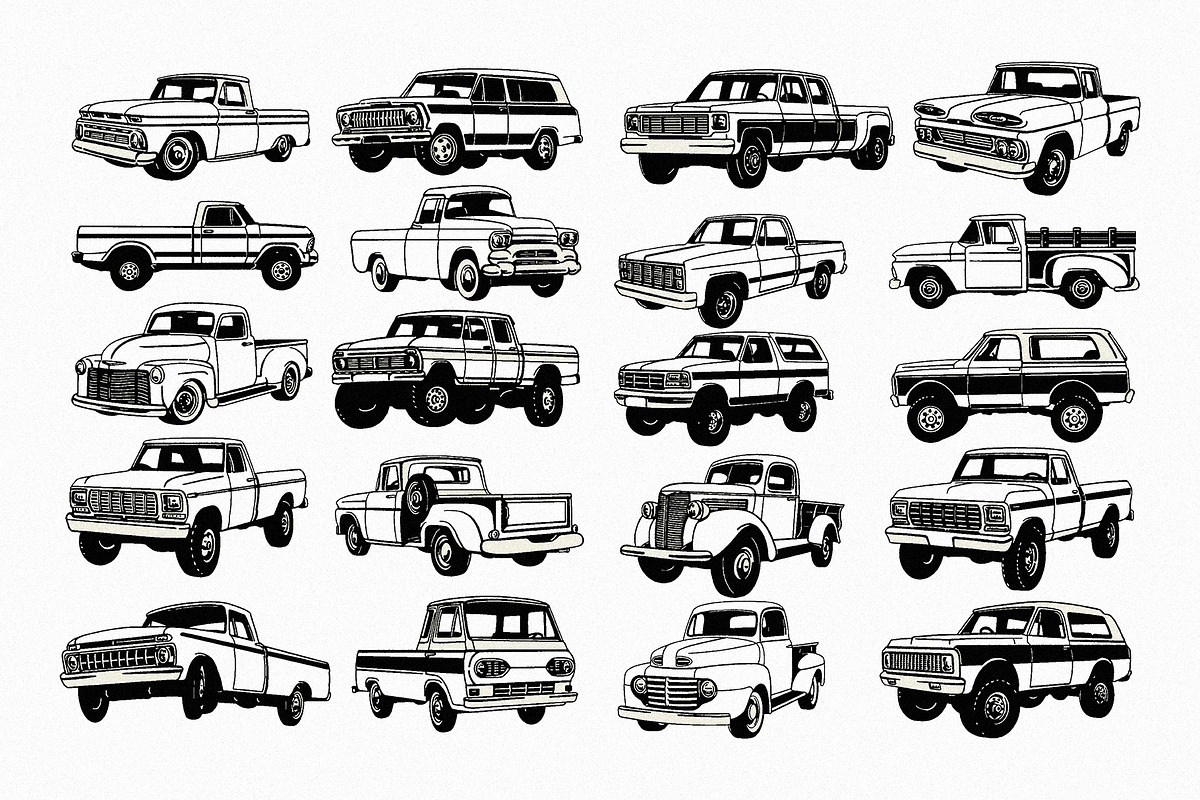 Car Illustration Pack, a Transportation Illustration by Megflags (Photo 2 of 4)