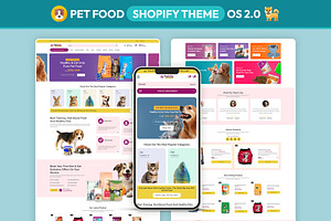 Pet Food Shopify Theme, a Shopify Template by LogicGo Shopify Experts