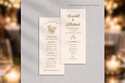 Luxury Wedding Program Canva bd004, a Card Template by TyphoonStudio (Thumbnail 4 of 8)
