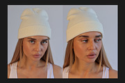 Beanie Mockup Set, a Hat Mockup by Freeman Studio (Thumbnail 10 of 15)