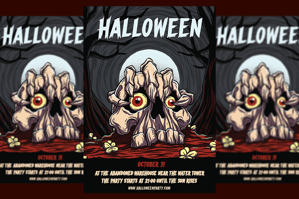 Hellvore – Modern Horror Font, a Blackletter Font by overlaytemplates (Photo 2 of 5)