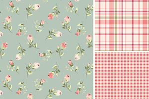 Vintage Seamless Patterns Vol.1