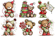 Whimsical Birthday Teddy Bear PNG, an Illustration by Craft Nest (Thumbnail 9 of 11)