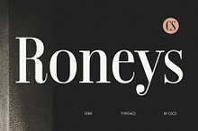 Roneys – Classic Font