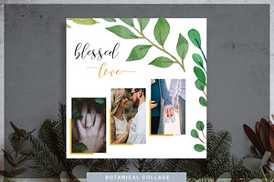 BOTANIC BLESSINGS Insta Graphics Set