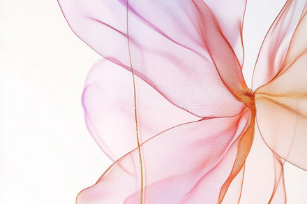 Delicate floral pattern in pastel co, a Photo by Dvoevnore photos