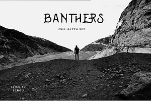 Banthers Typeface