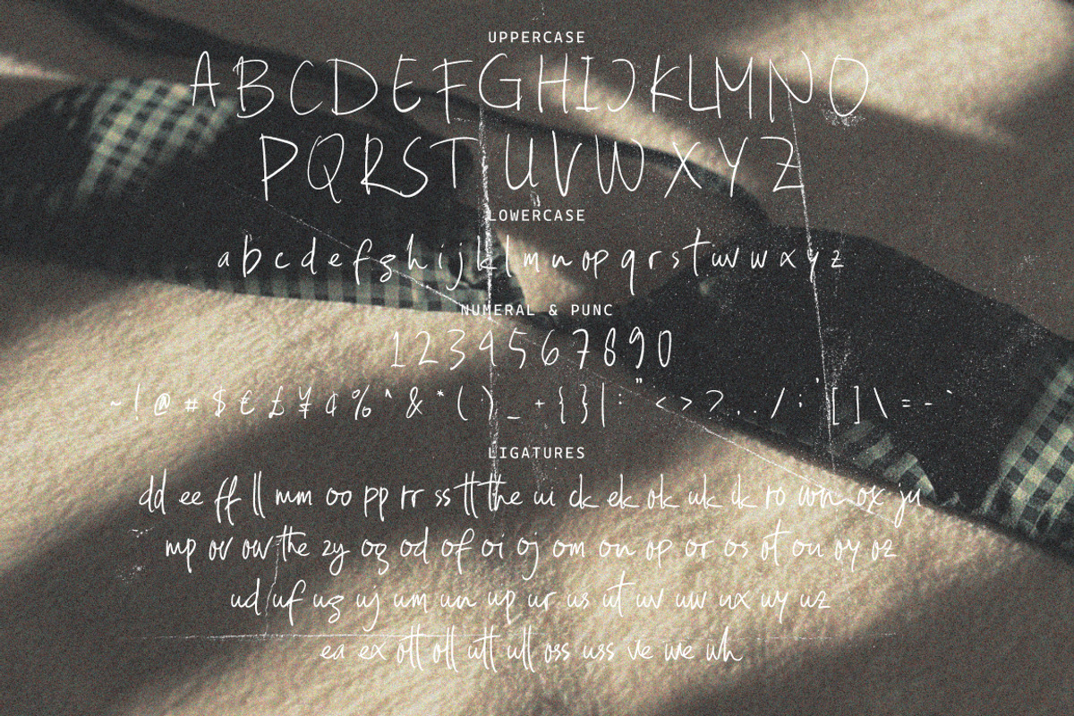 Authentic in Heaven - Handwritten, a Handwritten Font by tebaltipislab (Photo 10 of 13)
