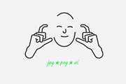 72 Sign Language Gestures, an Education Illustration by pkahraman (Thumbnail 5 of 5)
