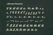 Prada Script Typeface, a Script Font by artimasa (Thumbnail 4 of 5)