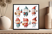 Holiday Characters Animal PNG, an Animal Illustration by DreamCafeArt (Thumbnail 2 of 6)