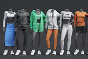 Female mannequin in clothes POSE 1, a Characters & Person 3D Model by mrGarret (Thumbnail 3 of 45)
