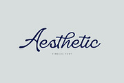 Fimecos Font, a Script Font by vuuuds (Thumbnail 2 of 10)