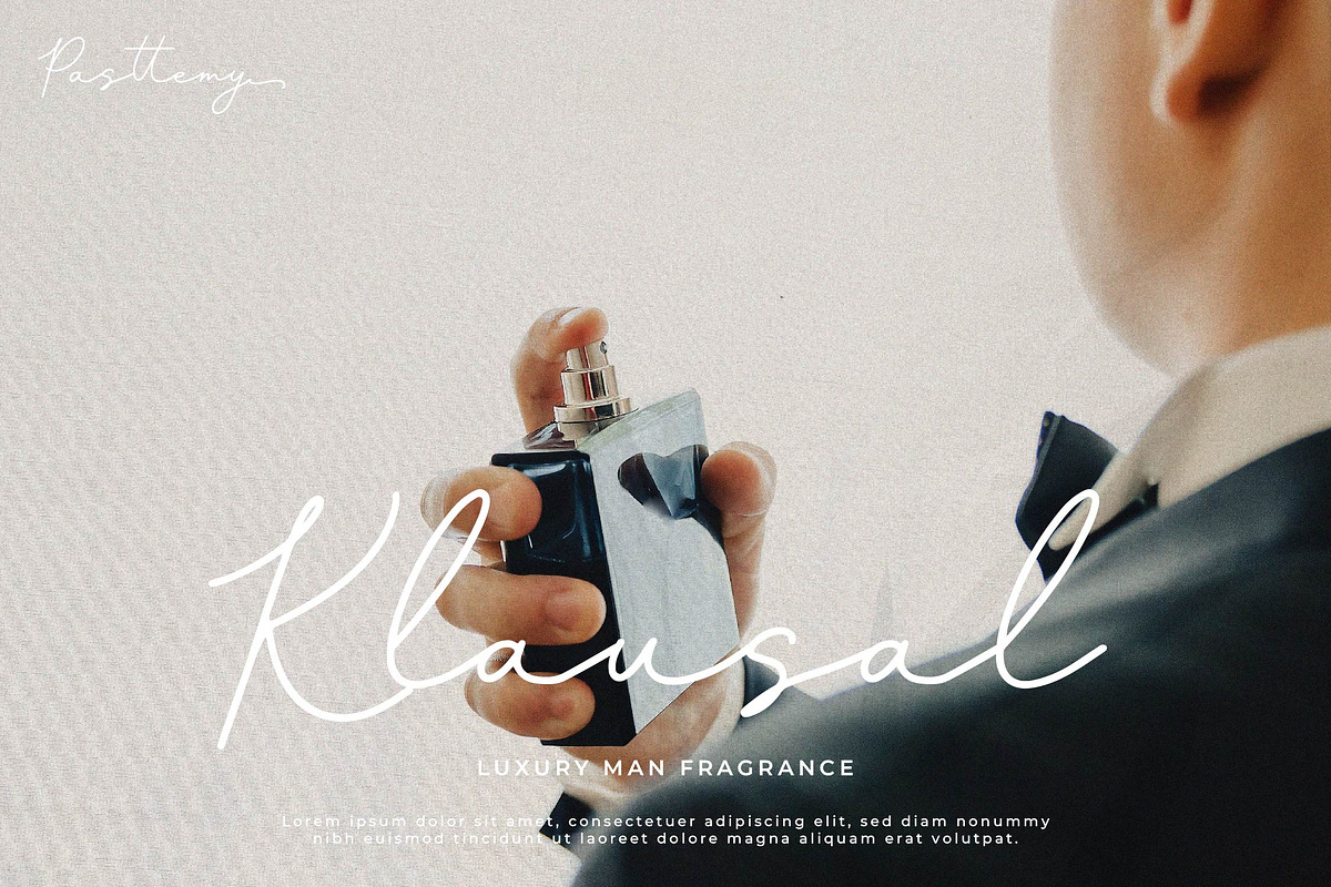 Pasttemy | Monoline Stylish Script, a Script Font by Denustudios (Photo 2 of 15)
