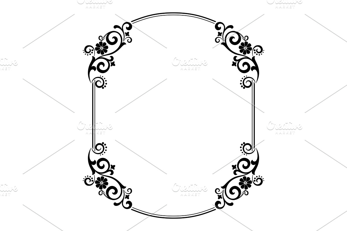 Floral ornament, a Pattern Graphic by RODINA (Photo 1 of 3)