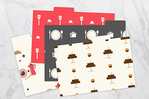 Editable Recipe Card Set