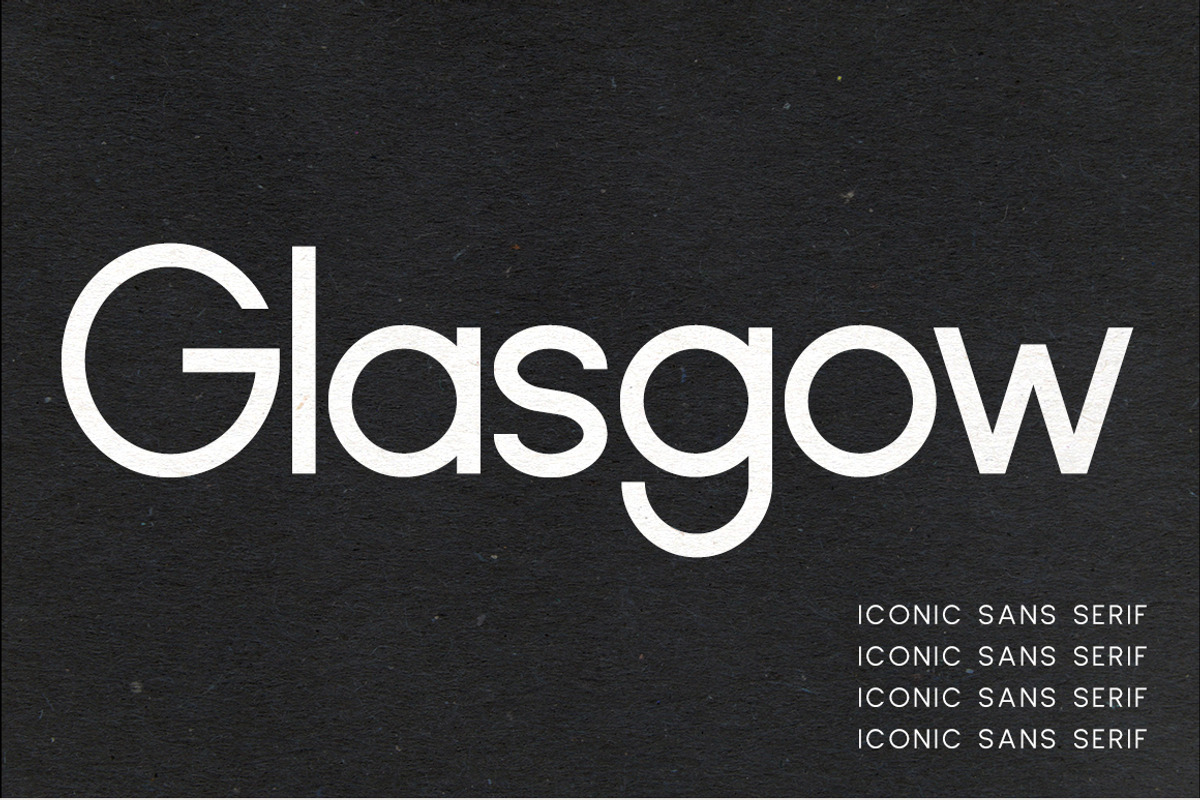 Glasgow | Iconic Sans Serif preview 5