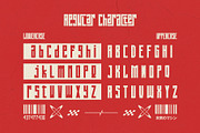 Tormek - Industrial Display Font, a Sans Serif Font by Letterara (Thumbnail 10 of 14)