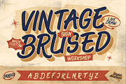Brasgo, a Handwritten Font by Burntilldead (Thumbnail 7 of 12)