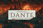 DANTE - Seamless Demonic Patterns, a Pattern Graphic by Pixel Perfect Patterns (Thumbnail 1 of 9)