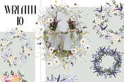 Wild Garden. Watercolor wildflowers., an Object Illustration by ma_i_vi (Thumbnail 11 of 11)
