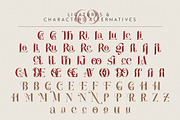 Cathleen|Vintage Ligature Serif Font, a Serif Font by Kandella's Art (Thumbnail 8 of 17)