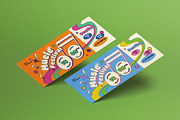 70's Retro Music Festival Ticket, a Card Template by graphicook (Thumbnail 1 of 3)