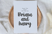 Aurora - Modern Handwritten Script, a Script Font by SaktiAvellin (Thumbnail 3 of 7)