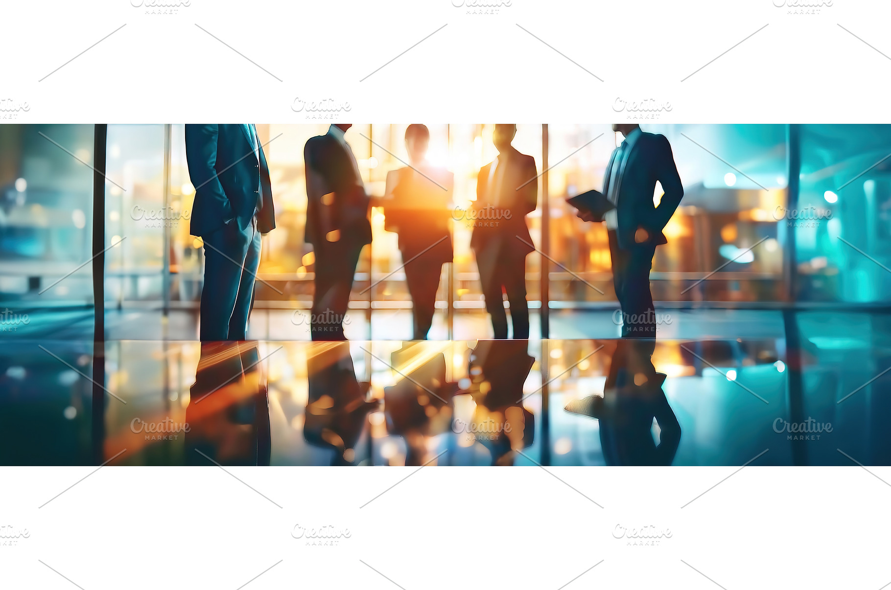 A group of professionals discussing, a Business Photo by Igor Tichonow