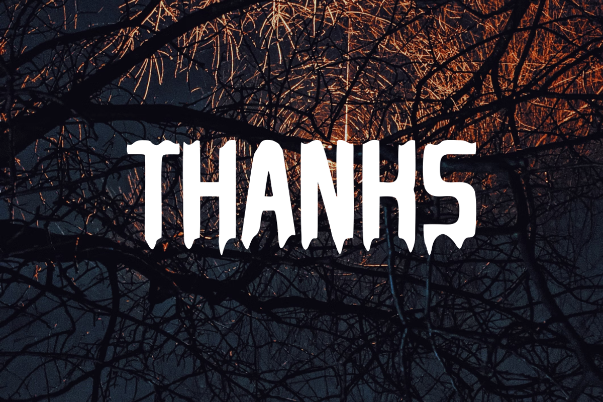 Scary Horror - Font, a Handwritten Font by artchiles_design (Photo 5 of 5)