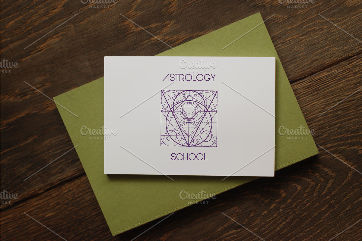 Vector Sacred Geometry Set 2, an Illustration by Moo Graphics (Photo 4 of 4)