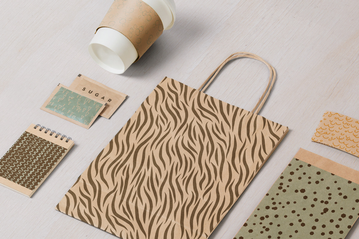 10 Seamless Hand Drawn Patterns v.2 preview 2