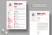 Resume Template, a Stationery Template by MightyDesign (Thumbnail 1 of 8)