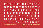 Historic Noble - Vintage Display, a Font by Typeskets (Thumbnail 7 of 8)