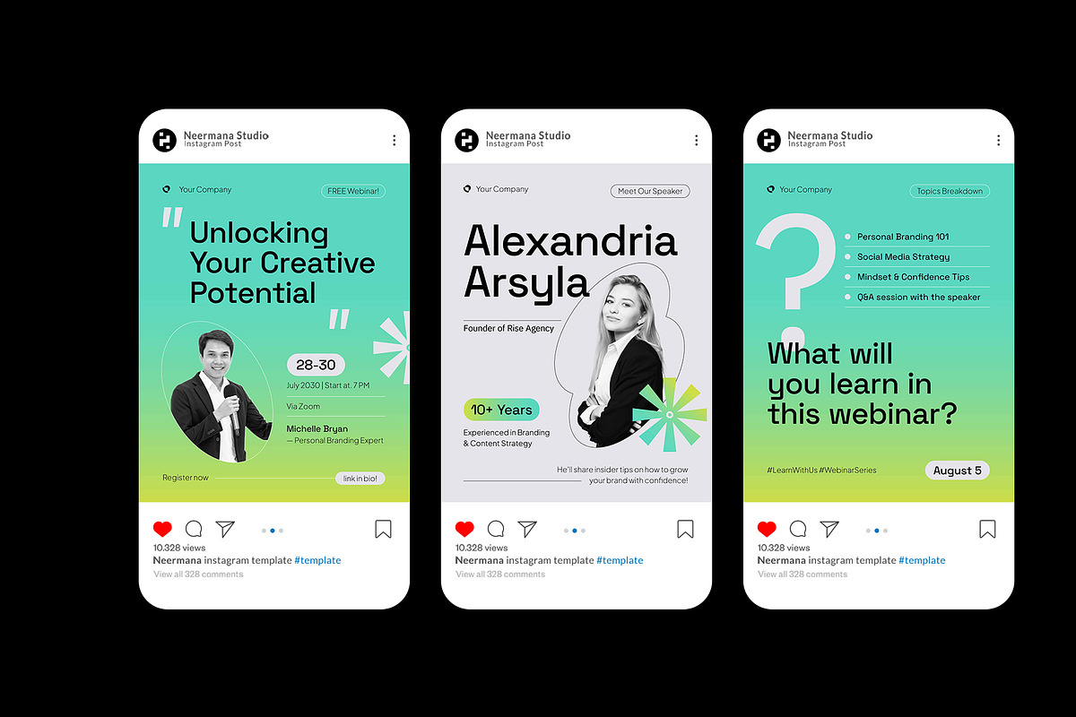 Webinar Instagram Post preview 2