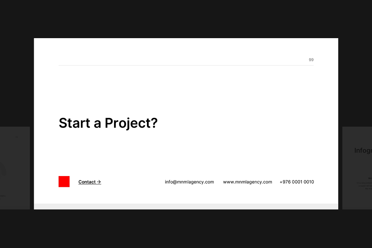 MNML - BUSINESS PLAN Template, a Presentation Template by MNML Agency (Photo 39 of 73)