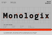 GC Monoglitch - Modern Monospace, a Sans Serif Font by Glyphonic (Thumbnail 8 of 16)