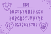 Pastel Goth Halloween Font, a Handwritten Font by Babymimiart (Thumbnail 7 of 8)