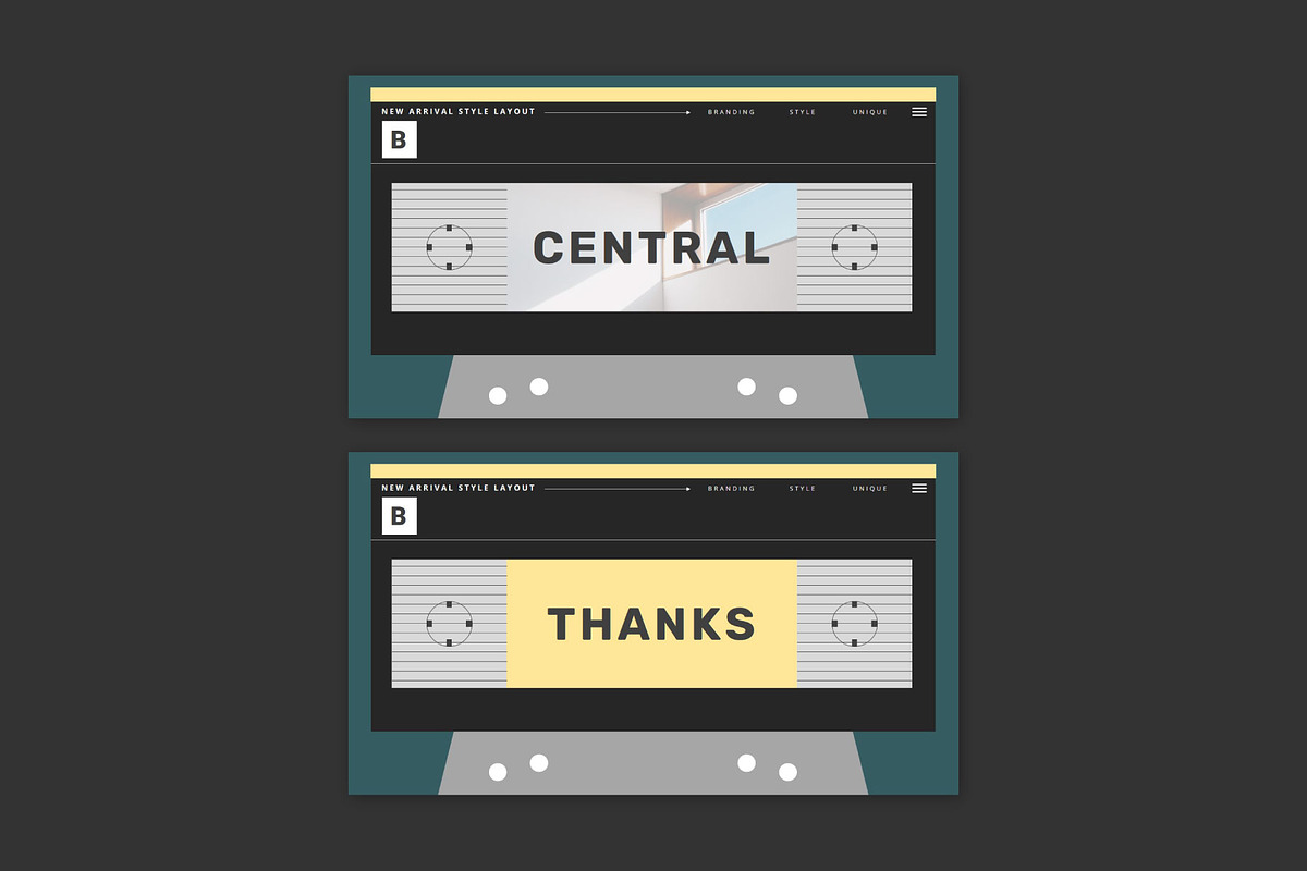 CENTRAL Powerpoint Template, a Presentation Template by GridlineType (Photo 7 of 9)