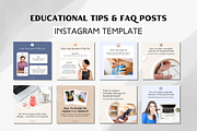 Instagram Educational Posts Template, a Social Media Template by FakhiiDesigns (Thumbnail 2 of 5)