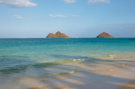 Beach, sand and ocean, a Photo by Peopleimages.com