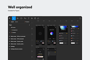 VPN App | Mobile App UI Kit, an UI Kit Template by yoframe (Thumbnail 4 of 5)