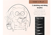 The Cozy Brush set, a Brush Add-On by Tanya’s Digital Art (Thumbnail 4 of 10)
