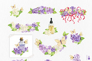 Lilac. Watercolor set., an Illustration by Tata Pilip (Thumbnail 7 of 21)