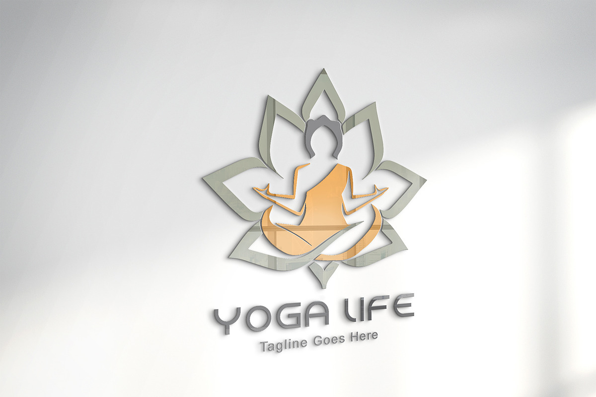 Modern Yoga Logo Collection, a Branding & Logo Template by YUDesignStore (Photo 8 of 13)