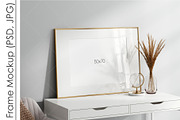Frame Mockup PSD JPG, a Print Template by VNmockup (Thumbnail 2 of 5)
