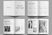 Architecture Portfolio Layout, a Magazine Template by MightyDesign (Thumbnail 2 of 6)